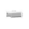 KAILIKETIY 5pcs Replacement Razor Blades for Trimmer Eyebrow Facial Hair Removal Stainless Steel Shaving Machines Men view 2