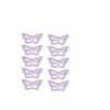 10-Pack Butterfly Hair Clips Non-Slip Snap Barrettes for Girls, Women, Toddlers - 1.2 Inch (purple) view 1