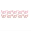 10-Pack Butterfly Hair Clips Non-Slip Snap Barrettes for Girls, Women, Toddlers - 1.2 Inch (pink A) view 1