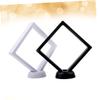 ABOOFAN 2Pcs Nail Art Display Board Black White Transparent Frames for Nail Art Showcase for Salons Home Weddings and Parties view 3