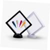 ABOOFAN 2Pcs Nail Art Display Board Black White Transparent Frames for Nail Art Showcase for Salons Home Weddings and Parties view 4