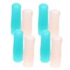 Beaupretty 8pcs Nipper Cover Silicone Manicure Scissor Sleeves Nail Pusher Tool Cover Cuticle Pusher Tweezer Protective Sleeve for Professional Home Use view 1