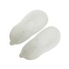 Baluue Silicone Boat Socks for Dry Cracked Feet -Cracking Moisturizing Gel Socks White Breathable Design for Comfort and view 1