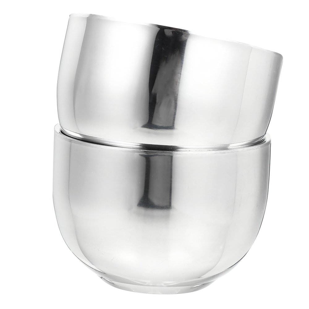 CALLARON 2pcs Shaving Accessories Men Shaving Cream Bowl Soap Foaming Bowl Barber Bubble