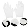 Alipis 12pairs White Cotton Fingerless Gloves for Moisturizing and Working Soft and Comfortable Adult Gloves for Men and Women for Crafts Gardening and Formal Occasions view 4