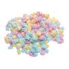 PartyKindom Pink Cotton Balls for Face Cleansing Makeup Removal Gentle and Soft Non-Woven view 1