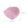 PartyKindom Pink Cotton Balls for Face Cleansing Makeup Removal Gentle and Soft Non-Woven view 2