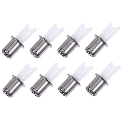 PACKOVE 8pcs Nose Hair Trimmer Heads Replacement for Blades Nose Hair Scissors Trimmer Accessories