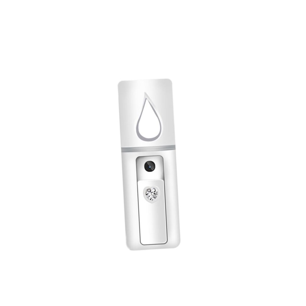 LIFKOME Nano Facial Steamer with Mirror USB Rechargeable Handy Mist Spray for Hydrating Skin Care Makeup Portable Cool Mist Sprayer Go Moisturizing