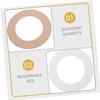 FOYTOKI 10pcs Waxing Paper Ring Mats for Hair Removal Machine Wax Heater Paper Ring to Protect Accessories view 2