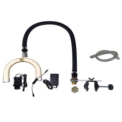 Head Spa Water Therapy Water Circulation Waterfall for Shampoo Bowl, Head Spa Water Frame with Pump for Shampoo Sink, Spa Experience Shower