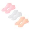 Baluue 3 Pairs Moisturizing Socks for Women Softening and Hydrating Foot Cover for Dry Cracked Skin Exfoliating and Repairing Socks for Personal Foot Care view 1