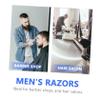 Beaupretty Straight Manual Razor for Men Professional Barber Tool for Shaving Beard Hair Portable Design for Home Salon Use Single for Precision Shaving for Travel view 3