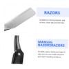 Beaupretty Straight Manual Razor for Men Professional Barber Tool for Shaving Beard Hair Portable Design for Home Salon Use Single for Precision Shaving for Travel view 4