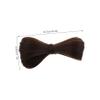 Beaupretty Butterfly Bow Updo Hairpiece for Women Soft Bun Wig for Parties Weddings Events Easy to Wear Synthetic Hair Extensions view 2