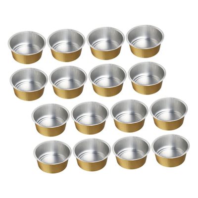 Healvian 25pcs Aluminum Foil for Wax Melting Small Wax Melting Bowls Hair Accessories