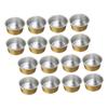 Healvian 25pcs Aluminum Foil for Wax Melting Small Wax Melting Bowls Hair Accessories view 1