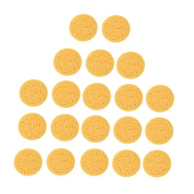 PartyKindom 100pcs Round Makeup Removal Pads Soft Cosmetics Cleansing Puff for Face and Eyes Skin-friendly Cleansing Tool for Daily Use and Travel