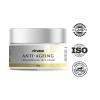 Nir;vasa Anti Ageing & Brightening Cream with Niacinamide, Vitamin-A & C & Peptides | Minimizes Fine Lines & Wrinkles, Improve Collagen & Skin Elasticity | for Men & Women | 50g view 4