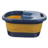 CALLARON 1pc Travel Folding Foot Bath Basin Foot Soak Barrel Self-Massage for Relaxation view 1