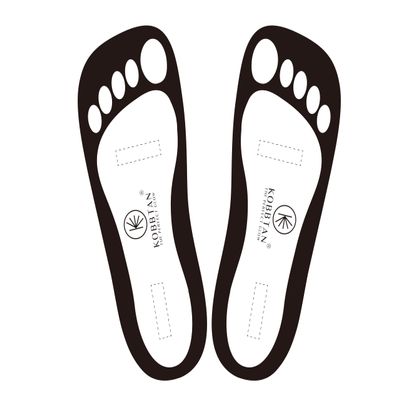 KobbTan 120Pairs Spray Tan Feet Pads Disposable & Economic for Spray tanning,Use in Tanning booth,Sunless Tanning at Home or Beauty Salon-Non Slip-Comfortable-Hygienic-Ultra Bronzing (Black)