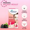 HipHop Skin Care Cleansing Charcoal Nose Strips (6 Strips), Blackheads, Whiteheads Remover, Pore Cleanser, with Natural Extracts, for Women, All Skin Types view 3