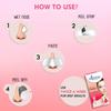 HipHop Skin Care Cleansing Charcoal Nose Strips (6 Strips), Blackheads, Whiteheads Remover, Pore Cleanser, with Natural Extracts, for Women, All Skin Types view 4