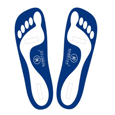 KobbTan Spray Tan Feet Pads 120Pairs Disposable & Economic for Spray tanning,Use in Tanning booth,Sunless Tanning at Home or Beauty Salon-Non Slip-Comfortable-Hygienic-Ultra Bronzing (Blue)
