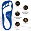 KobbTan Spray Tan Feet Pads 120Pairs Disposable & Economic for Spray tanning,Use in Tanning booth,Sunless Tanning at Home or Beauty Salon-Non Slip-Comfortable-Hygienic-Ultra Bronzing (Blue) view 2