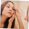 WRITWAA 10pcs Glitter Eyelash Extensions Brush Tube for Makeup Transparent Eyebrow and Eyelash Applicator for Separating and Smoothing Lashes view 2