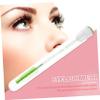 WRITWAA 10pcs Glitter Eyelash Extensions Brush Tube for Makeup Transparent Eyebrow and Eyelash Applicator for Separating and Smoothing Lashes view 3