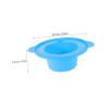 FOMIYES Silicone Wax Warmer Liner Reusable Hair Removal Bowl Even Heating for Wax Melt view 2