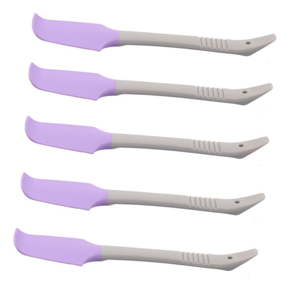LIFKOME 5pcs Cosmetic Beauty Spatula Hand Foot Care Waxing Tool Stylish Portable Easy to Clean
