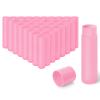 Sherules 50Pcs Empty Lip Balm Tubes 5.5ml - BPA Free and Leak-Proof Small Twist-Up Lip Containers for DIY Homemade Lipstick Balm,Pink view 1