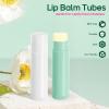 Sherules 50Pcs Empty Lip Balm Tubes 5.5ml - BPA Free and Leak-Proof Small Twist-Up Lip Containers for DIY Homemade Lipstick Balm,Pink view 2