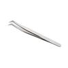 PACKOVE High Precision Lash Tweezers Stainless Steel Eyelash Clip for Makeup for Fake Eyelashes Wedding Events view 1