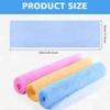 Exfoliating Washcloth Back Scrubber for Shower Japanese Beauty Bath Towel Korean Exfoliating Loofah Towel Sponge Loofah Body Scrubber 3 Pack view 4