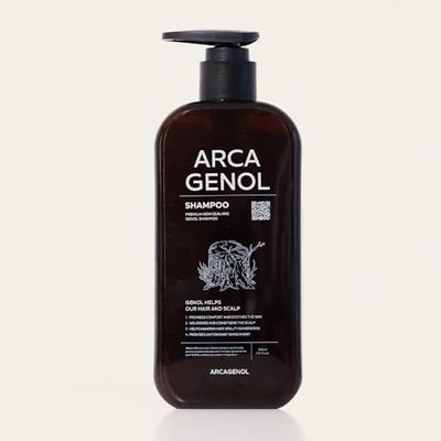 ARCAGENOL Shampoo, Hair and scalp protection with Anti-Oxidizing New Zealand made Pinus Bark Extract