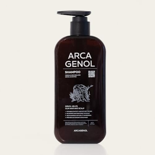 ARCAGENOL Shampoo, Hair and scalp protection with Anti-Oxidizing New Zealand made Pinus Bark Extract
