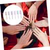 CALLARON 6pcs Nail Art Brush Set Professional Nail Cleaning Brush Fingernail Scrubber Manicure Tools Care view 4
