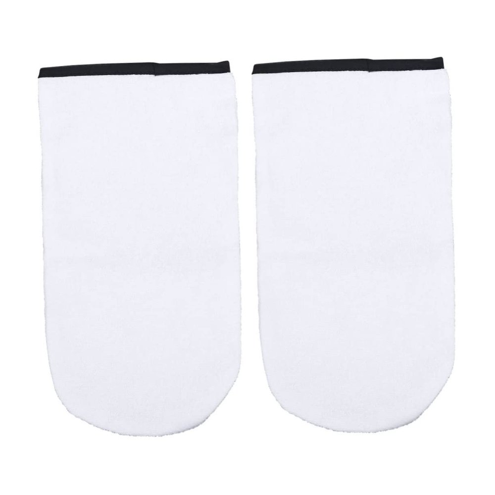 Ipetboom 1Pair Wax Hand Cover Insulated Cotton Moisturizing Gloves for Paraffin Treatment for Dry Skin for Home