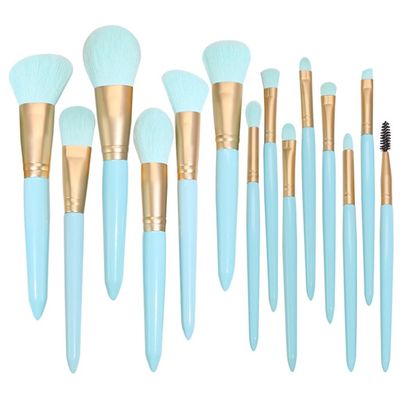 TEOYETTSF Makeup brush set 14 pieces of light full set powder eye shadow brush multi-function beauty tools