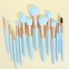 TEOYETTSF Makeup brush set 14 pieces of light full set powder eye shadow brush multi-function beauty tools view 2