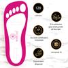 KobbTan 120Pairs Spray Tan Feet Pads Disposable & Economic for Spray tanning,Use in Tanning booth,Sunless Tanning at Home or Beauty Salon-Non Slip-Comfortable-Hygienic-Ultra Bronzing (Red) view 2
