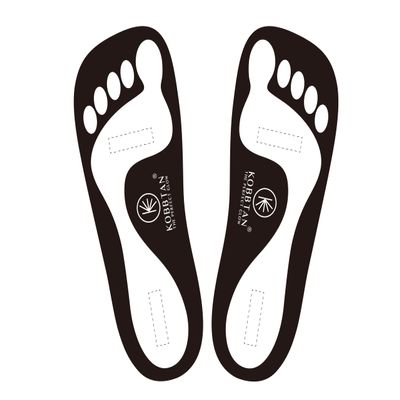 KobbTan Spray Tan Feet Pads 120Pairs Disposable & Economic for Spray tanning,Use in Tanning booth,Sunless Tanning at Home or Beauty Salon-Non Slip-Comfortable-Hygienic-Ultra Bronzing (Black)