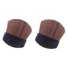 2Pcs Mini Powder Blush Brush Set, Travel Mini Multi-functional Loose Powder Angled Soft Synthetic Makeup Brushes for Cheeks, Blush and Contour view 1