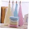 BESPORTBLE 5pcs Soft Cotton Reusable Face Towels for Newborns Ultra-Absorbent Boy Girl Washcloths for Bathing Drool Cleanup Registry view 3