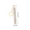 Vaguelly Diamond-embellished Mascara Brush Tube Packaging Versatile Lash Brush Eyelash Extension Supplies Mascara Applicator Lash Wand Soft Bristles Crystal Handle view 2