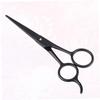 TEHAUX Stainless Steel Beard Eyebrow Scissors Hairdressing Tool for Daily Grooming Black Design for Mens Beard Care and Eyebrow Trimming Easy to Use view 4
