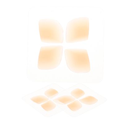 VALICLUD 12pcs Invisible Silicone Ear for Support Shape Correction for V-Shaped Face Comfortable Training Men Boys and Girls